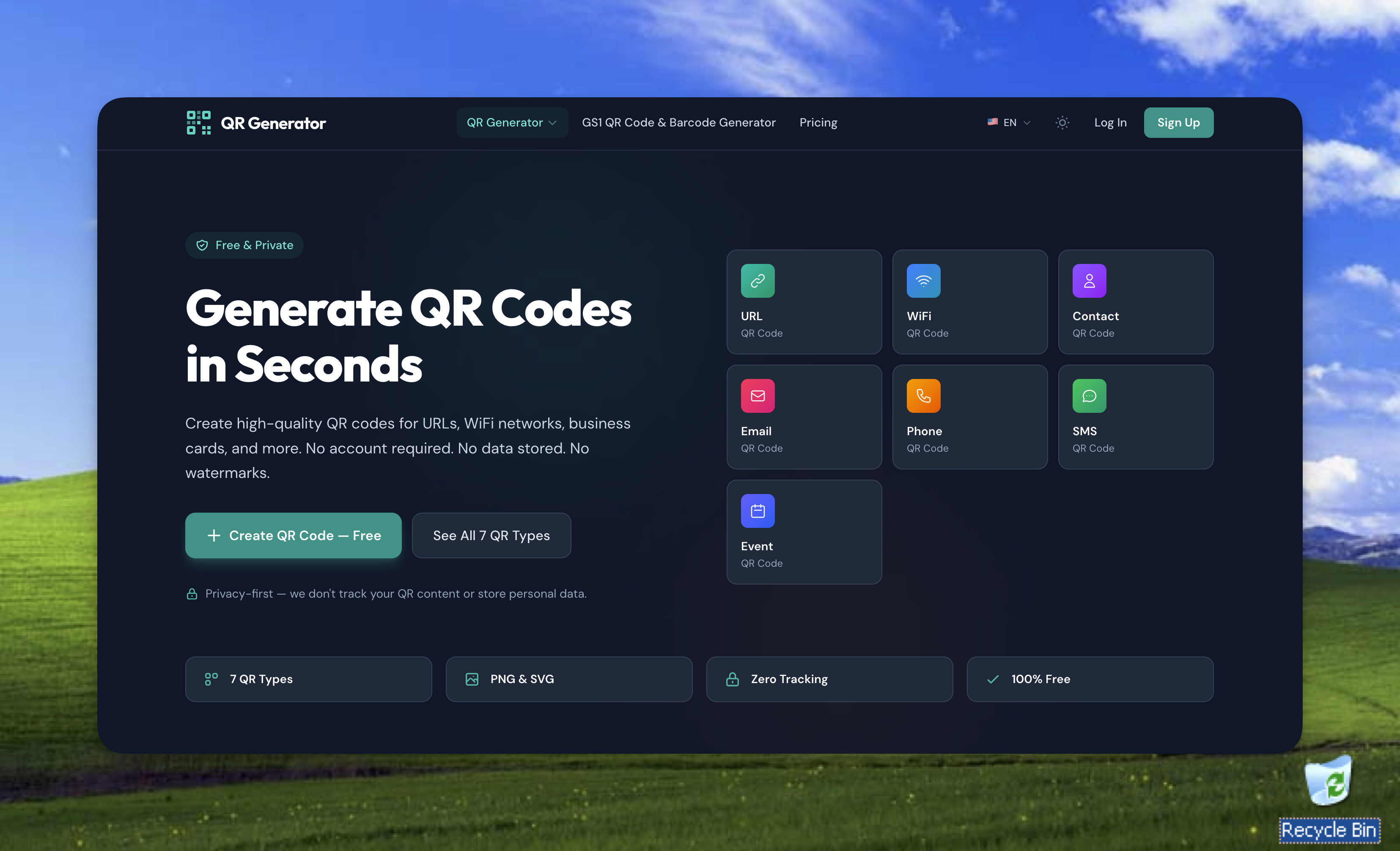 QR Code Generator | VcodingList | VcodingList